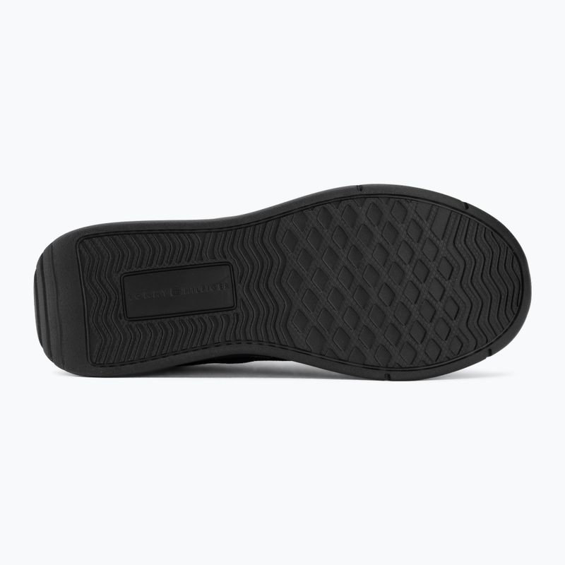 Buty męskie Tommy Hilfiger Lightweight Knitted Runner black 4