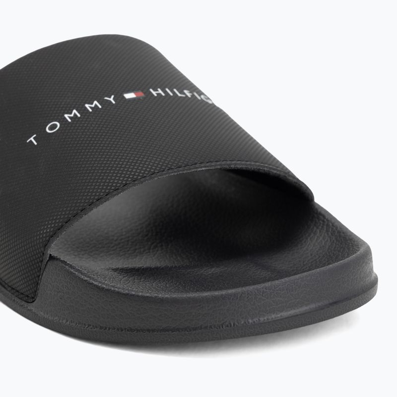 Klapki męskie Tommy Hilfiger Core Pool black 7