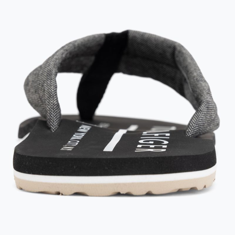 Japonki męskieTommy Hilfiger Chambray Beach Sandal black 6