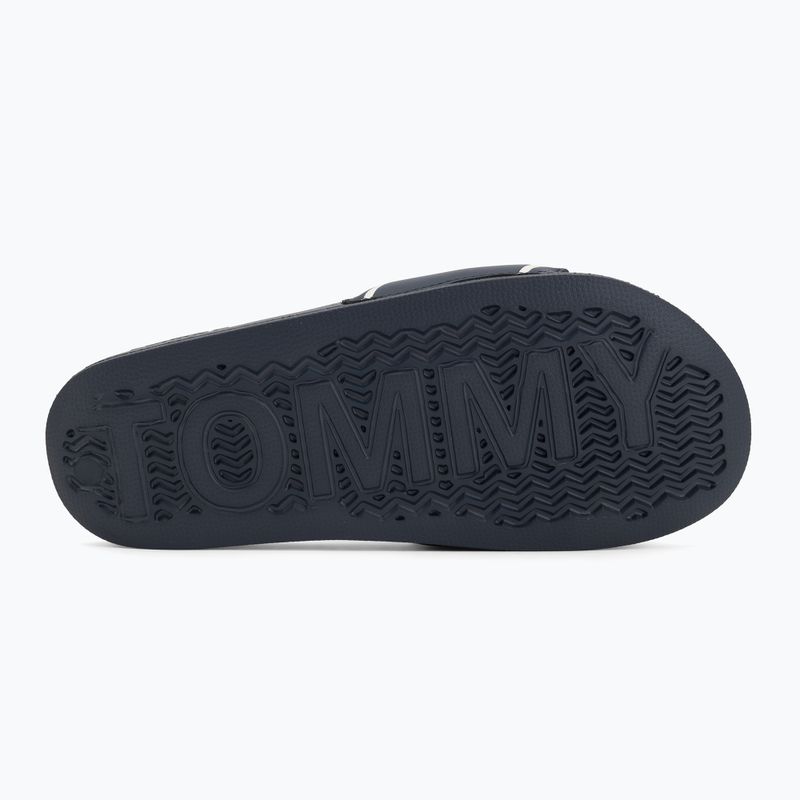 Klapki damskie Tommy Jeans Poolslides dark night navy 4