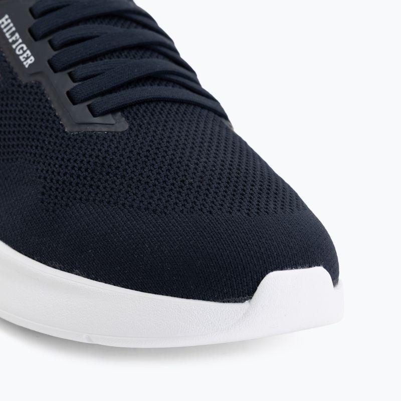 Buty męskie Tommy Hilfiger Lightweight Knitted Runner desert sky 7