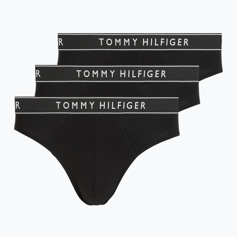 Slipy męskie Tommy Hilfiger Cotton Brief 3 pack black/black/black