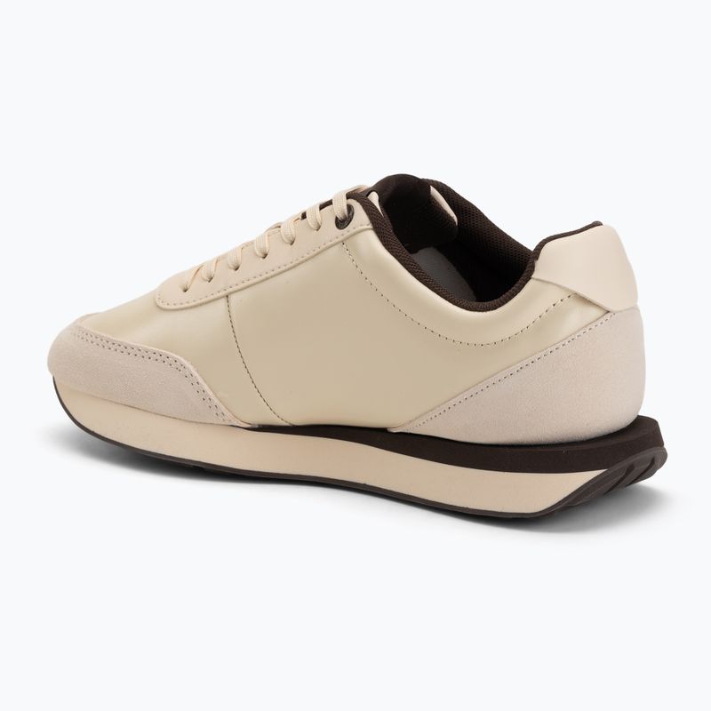 Buty damskie Calvin Klein HW0HW03248 Retro Runner Essential Leather light cashew/rocky brown 3