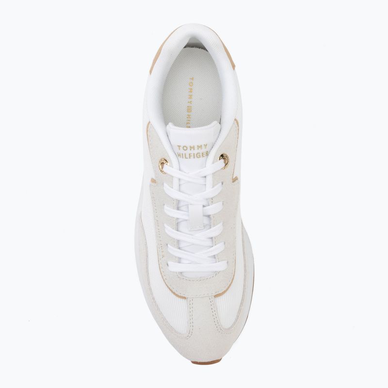 Buty damskie Tommy Hilfiger Retro Runner Mix ecru/trench 5