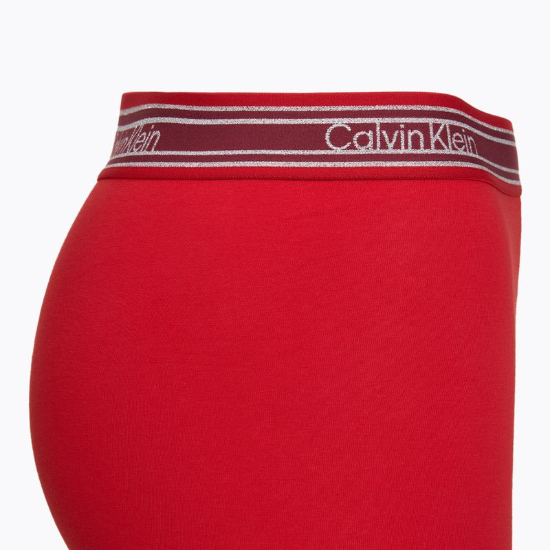 Bokserki męskie Calvin Klein LV00NB4615 Trunk black/established red/goji berry 6