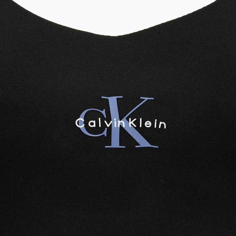 Biustonosz Calvin Klein LVGWF6K101 Graphic Soft Sport Longline black 3