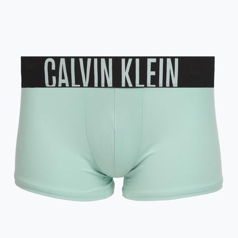 Bokserki męskie Calvin Klein 000NB3775A Trunk black/goji berry/aqua blue 2