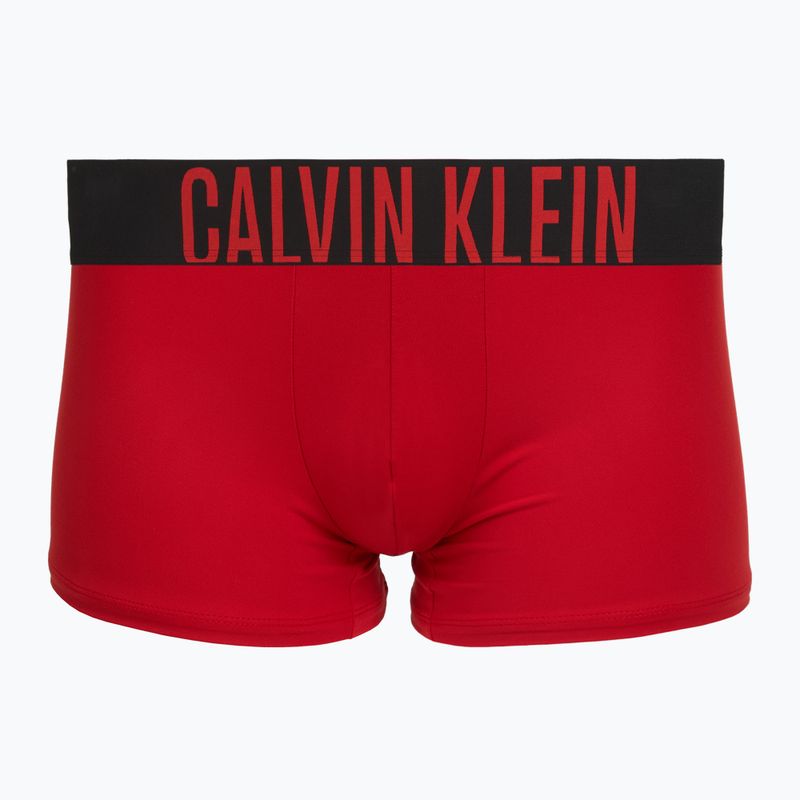 Bokserki męskie Calvin Klein 000NB3775A Trunk black/goji berry/aqua blue 3