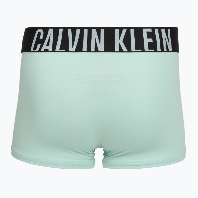 Bokserki męskie Calvin Klein 000NB3775A Trunk black/goji berry/aqua blue 5