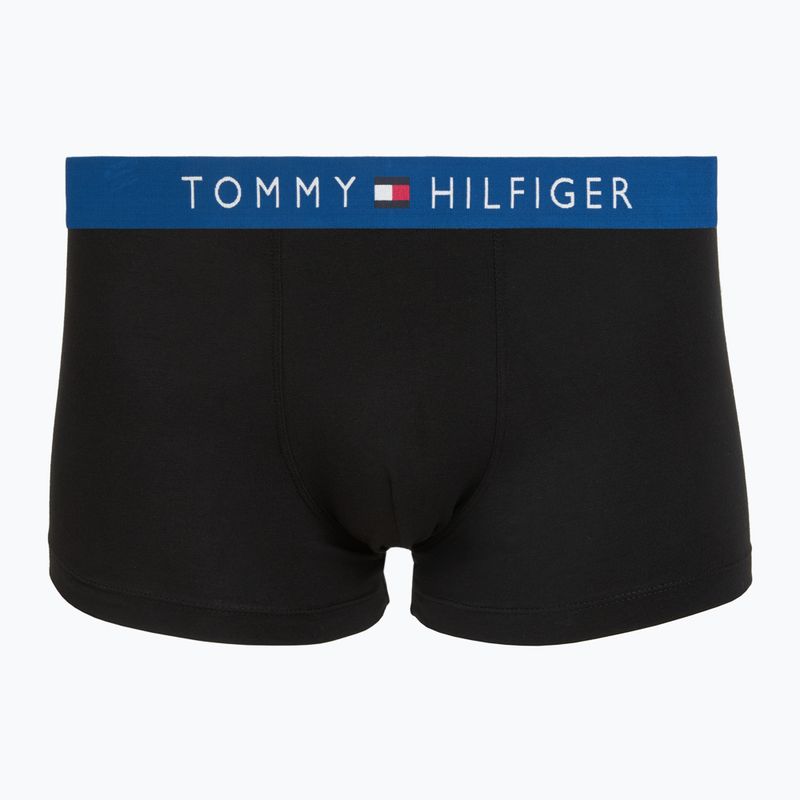 Bokserki męskie Tommy Hilfiger Trunk black/ant silver/ves blue/opu bl/haz te 5