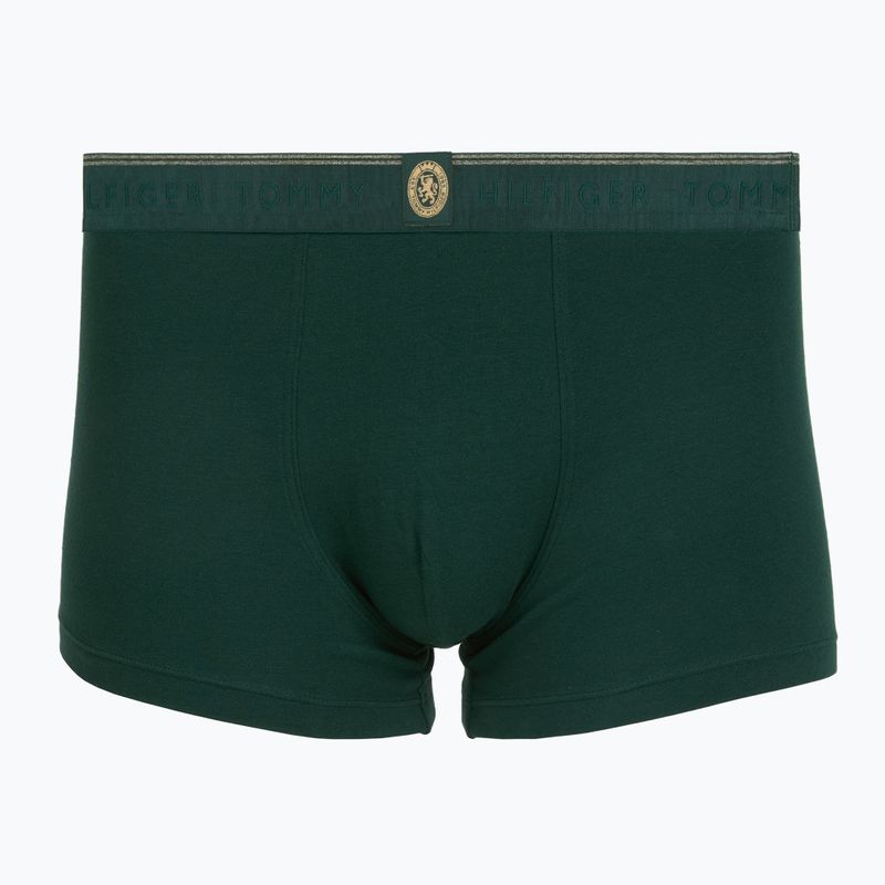 Bokserki męskie Tommy Hilfiger Trunk 3 pack navy blue/nocturnal green/burgundy 3