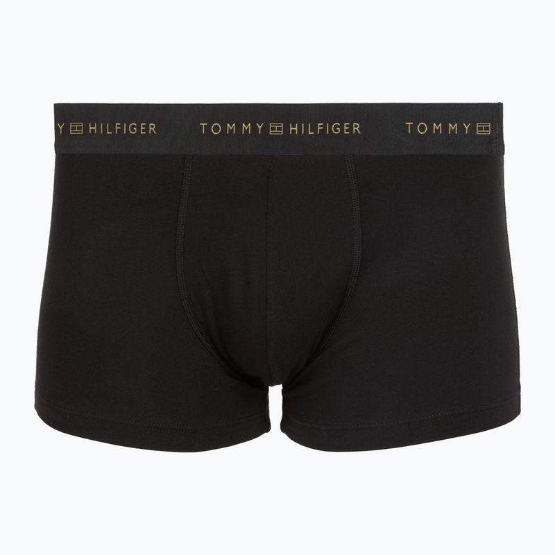 Bokserki męskie Tommy Hilfiger Trunk Metallic black/gold/gold 4