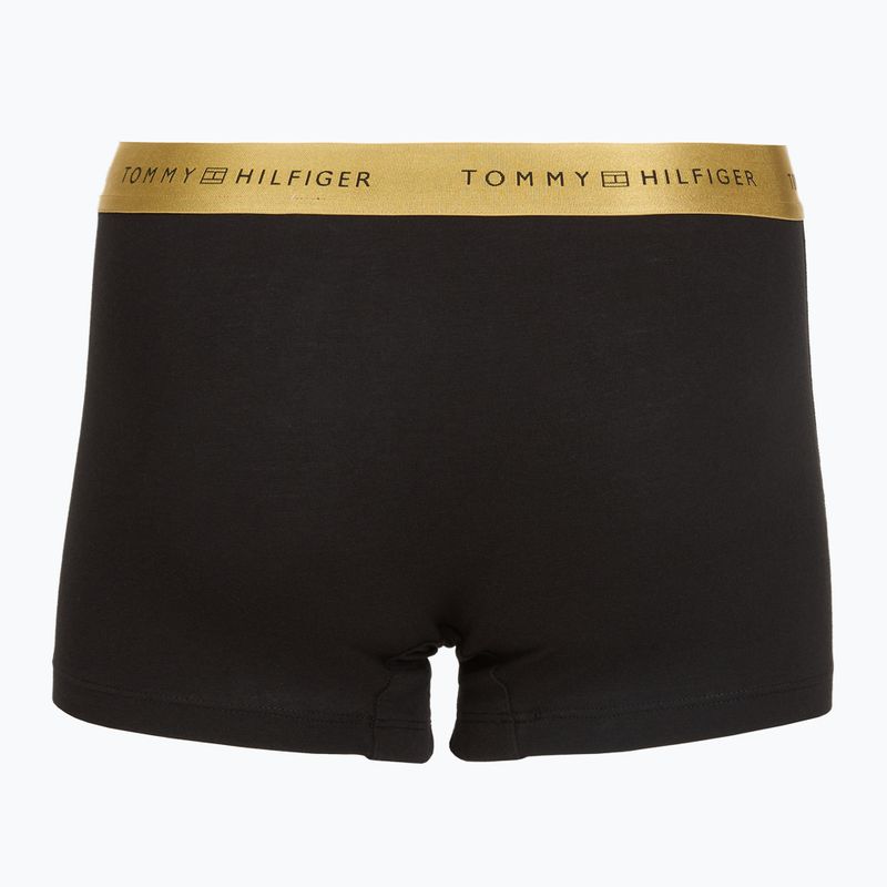 Bokserki męskie Tommy Hilfiger Trunk Metallic gold/burgundy/green 5