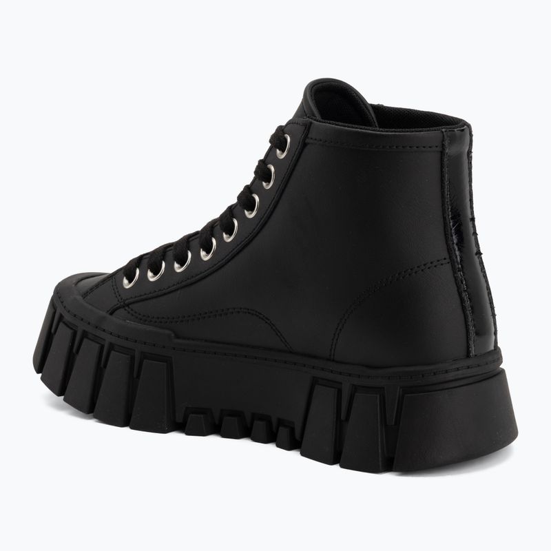 Buty damskie Tommy Jeans Platform Sneaker Leather Mc black 3