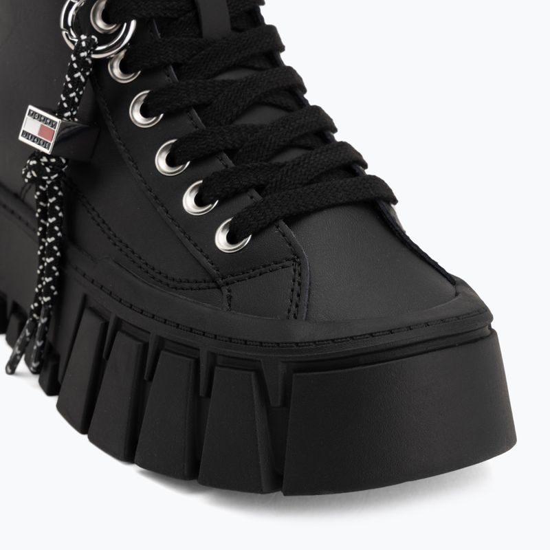 Buty damskie Tommy Jeans Platform Sneaker Leather Mc black 7