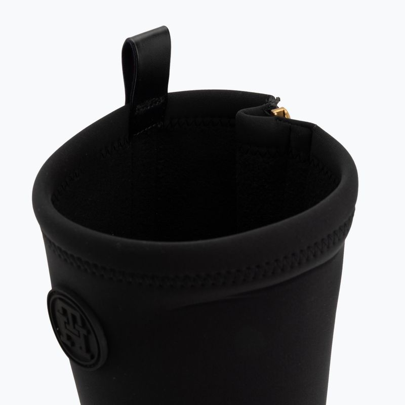 Kalosze damskie Tommy Hilfiger Stamp Warm Knee black 5