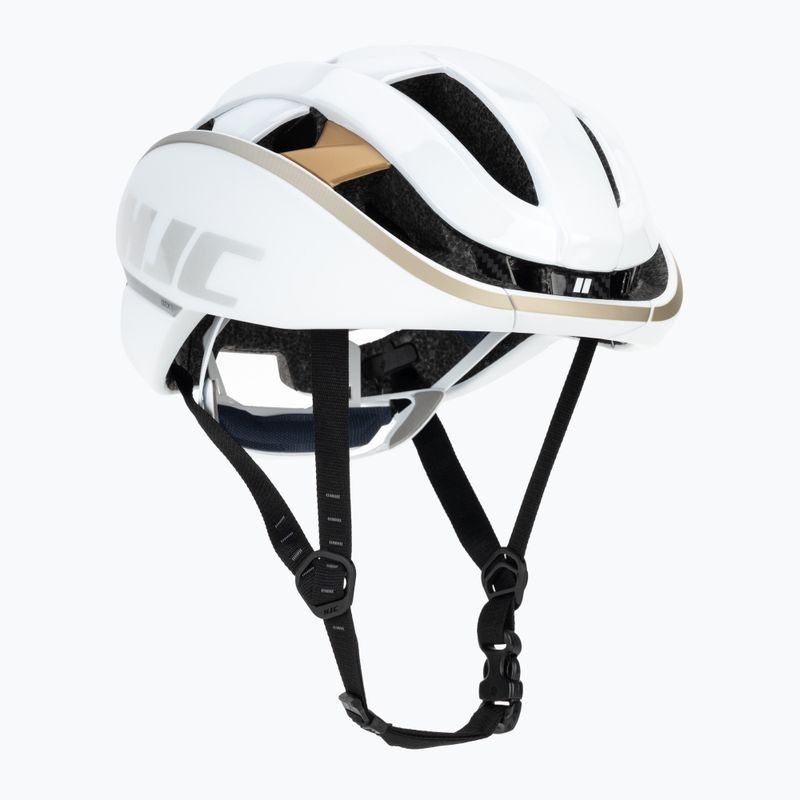 Kask rowerowy HJC Ibex 3 mt gl white/gold