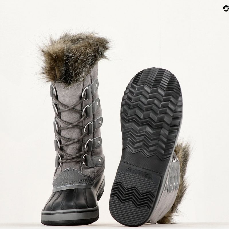 Śniegowce damskie Sorel Joan of Arctic Dtv quarry/black 16