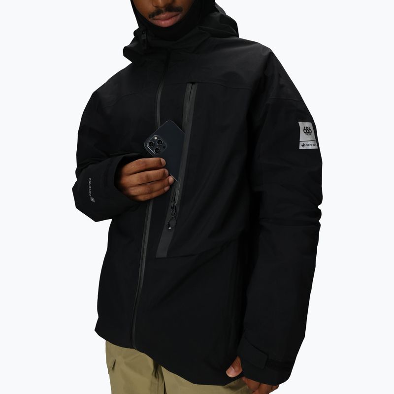 Kurtka snowboardowa męska 686 Gore-Tex GT Thermagraph black 6
