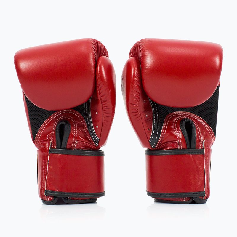 Rękawice bokserskie Fairtex Universal Breathable red 3