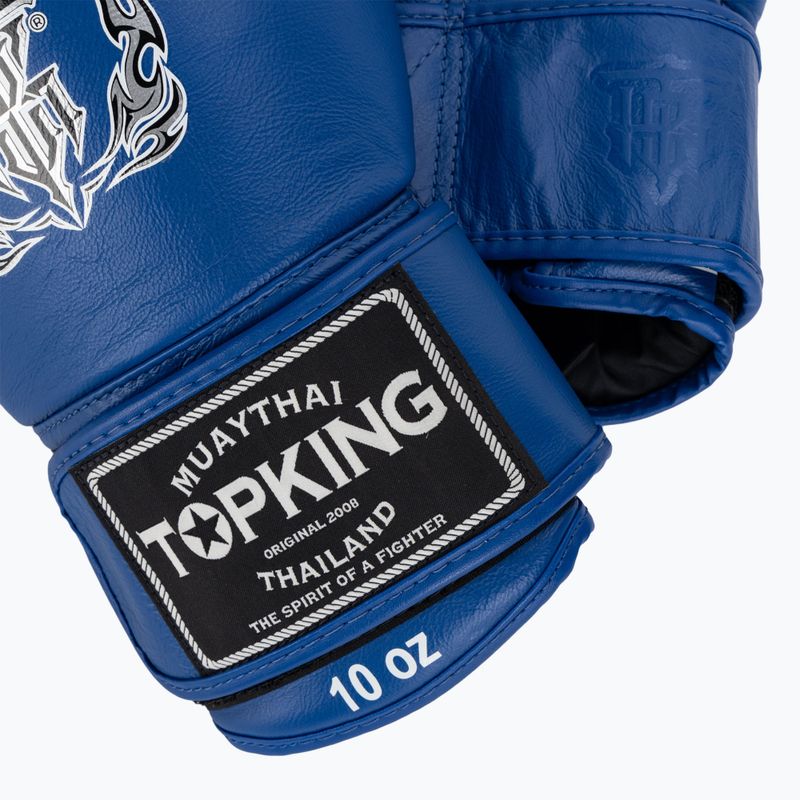 Rękawice bokserskie Top King Muay Thai Ultimate blue 5