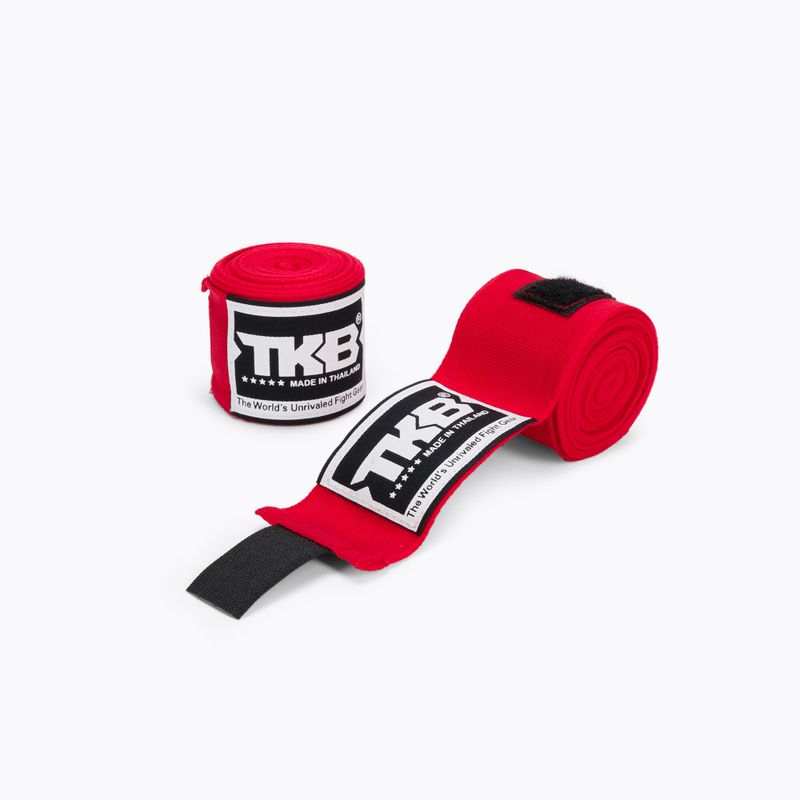 Bandaże bokserskie Top King 450 cm red