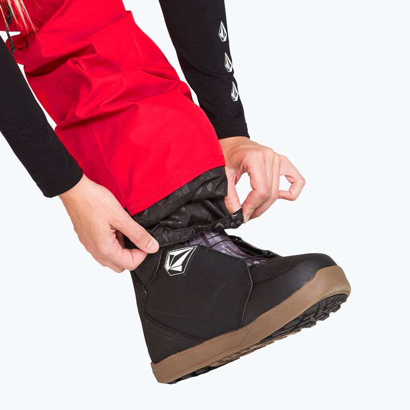 Spodnie snowboardowe damskie Volcom Kanyon Insulated Gore Pant bright cherry 8