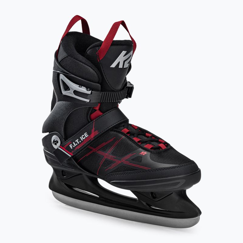 Łyżwy męskie K2 F.I.T. Ice black/red