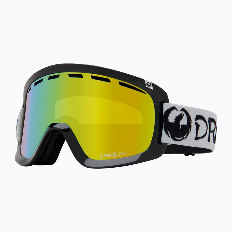 Gogle narciarskie DRAGON D1 OTG classic grey/lumalens gold ion+lumalens light rose 6