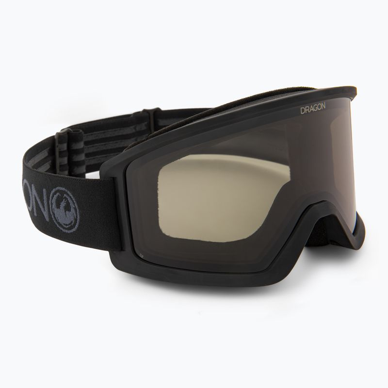 Gogle narciarskie DRAGON DX3 OTG blackout/lumalens dark smoke