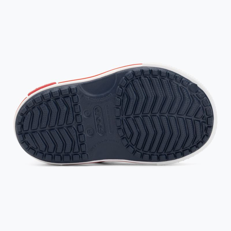 Sandały dziecięce Crocs Crocband II Sandal PS navy/white 4