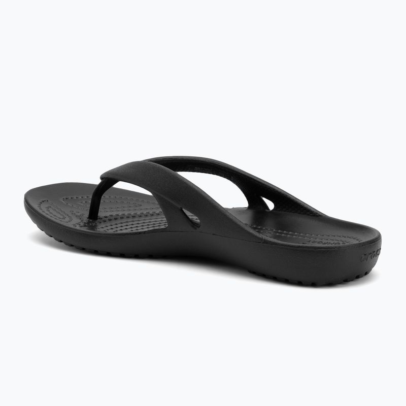 Japonki damskie Crocs Kadee II Flip black 3