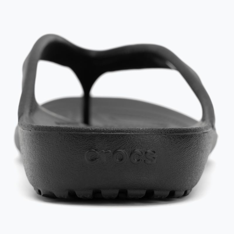 Japonki damskie Crocs Kadee II Flip black 6