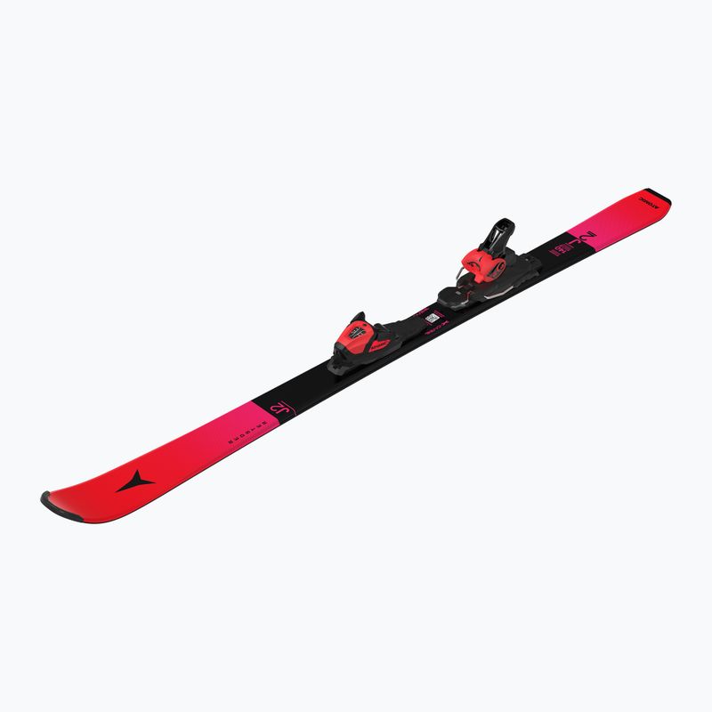 Narty zjazdowe dziecięce Atomic Redster J2 JTM + wiązania L6 GW red tension/black 6