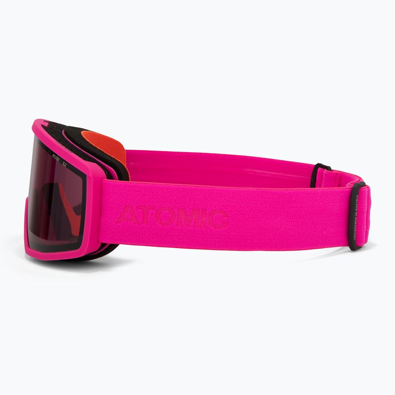 Gogle narciarskie dziecięce Atomic Four Jr pink/rose 4