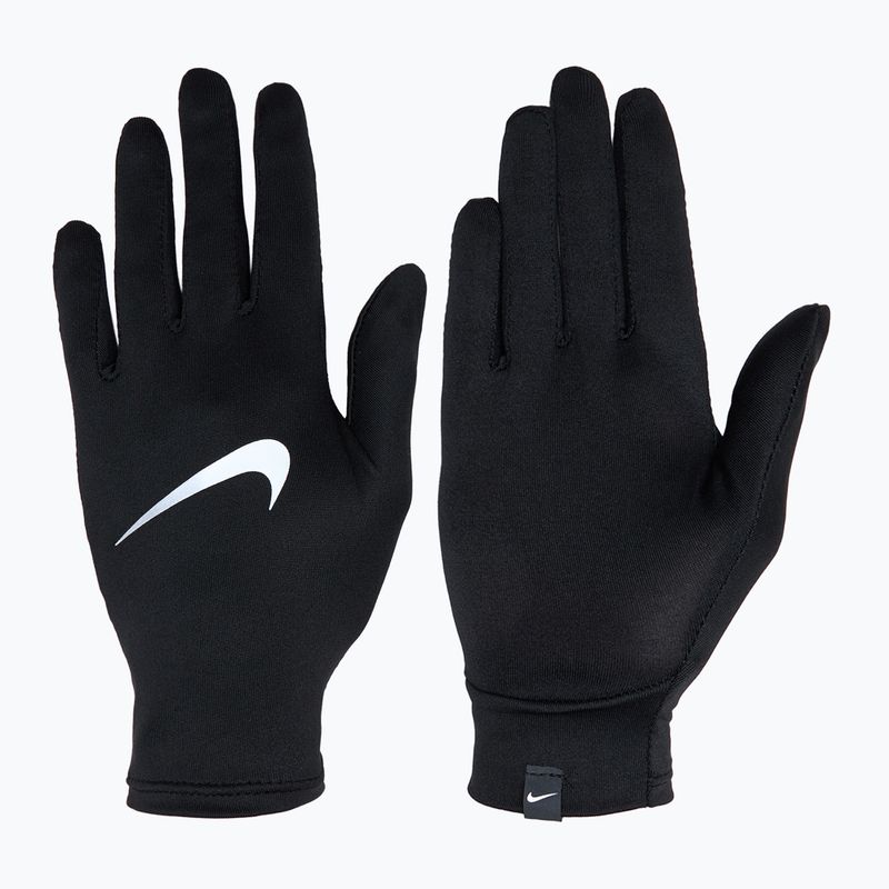 Rękawiczki do biegania Nike Pacer Liner RG black/silver