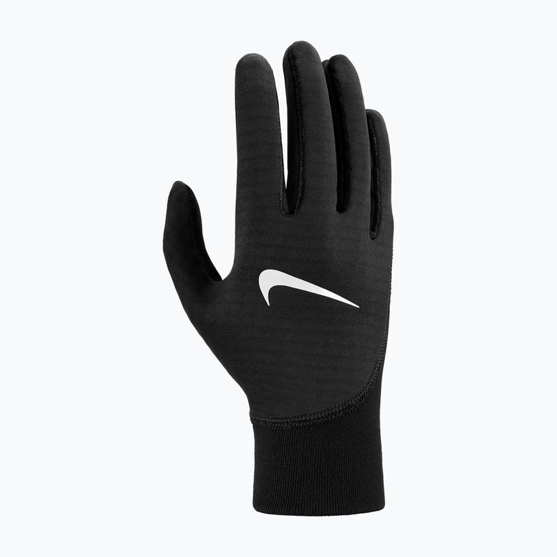 Rękawiczki do biegania damskie Nike Therma-Fit Pacer Sphere Midweight RG black/black/silver 2