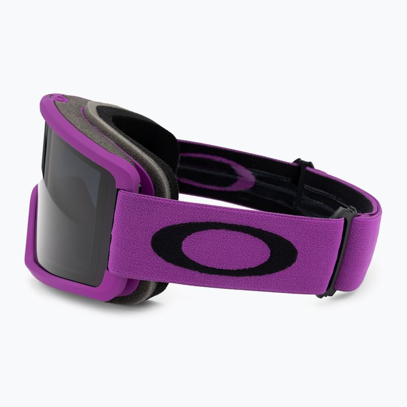 Gogle narciarskie Oakley Target Line M ultra purple/dark grey 4