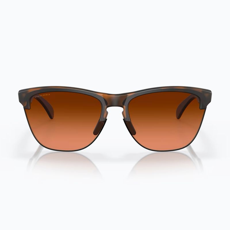 Okulary przeciwsłoneczne Oakley Frogskins Lite matte brown tortoise/prizm brown gradient 2