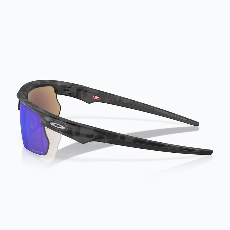 Okulary przeciwsłoneczne Oakley Bisphaera matte grey camo/prizm sapphire polarized 4