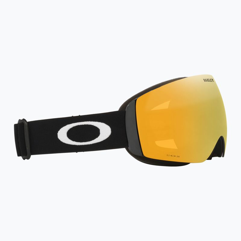 Gogle narciarskie Oakley Flight Deck M matte black/prizm 24k iridium 10