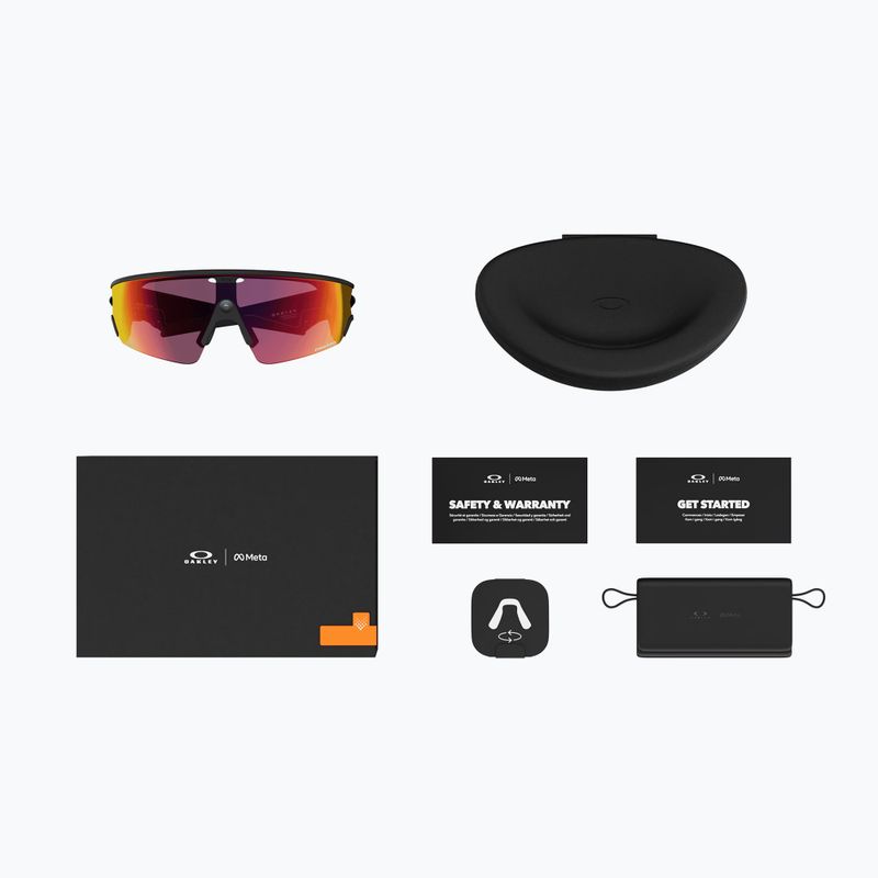 Okulary przeciwsłoneczne Oakley Meta Vanguard black/prizm transitions ember 7