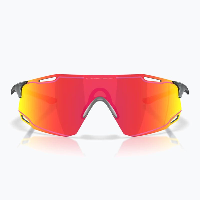 Okulary przeciwsłoneczne Oakley Cybr Dyno matte crystal black/prizm ruby with pink ink 2