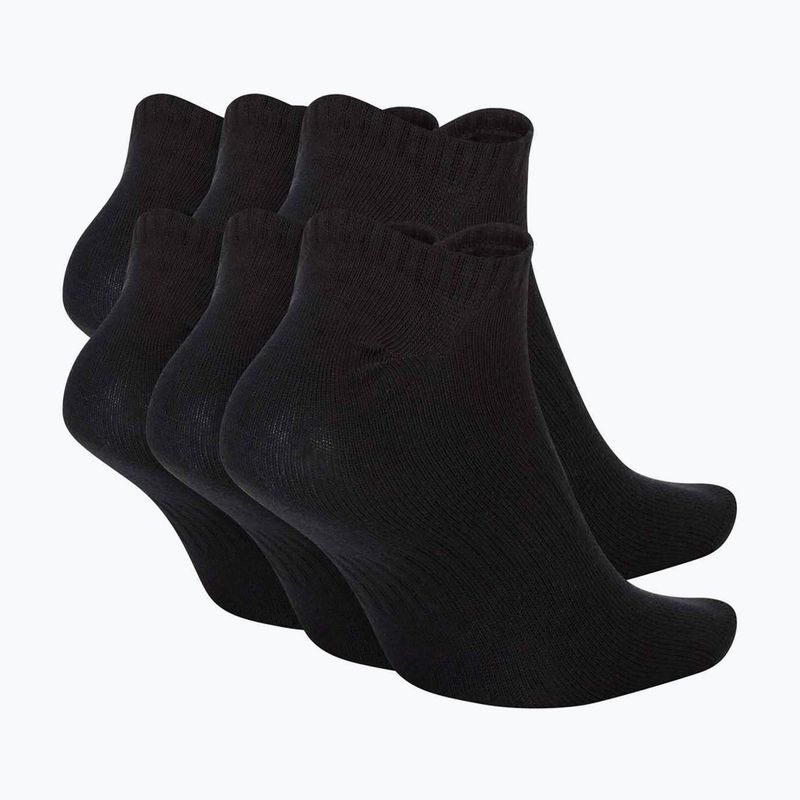 Skarpety Nike Everyday Lightweight No Show 6 par black/white 2