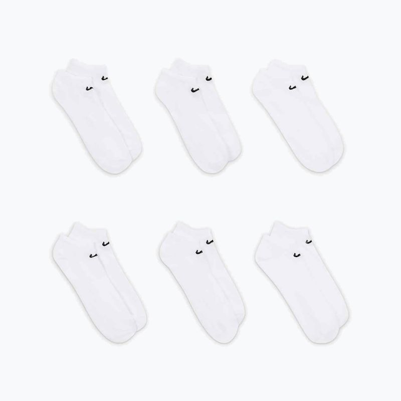 Skarpety Nike Everyday Lightweight No Show 6 par white/black 4