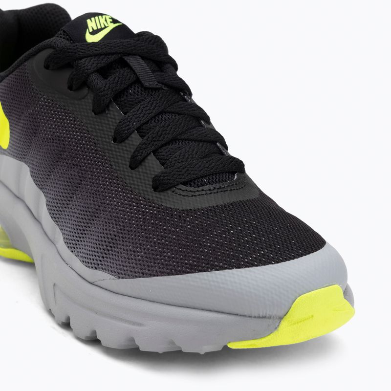 Buty dziecięce Nike Air Max Invigor wolf grey/volt/black 7