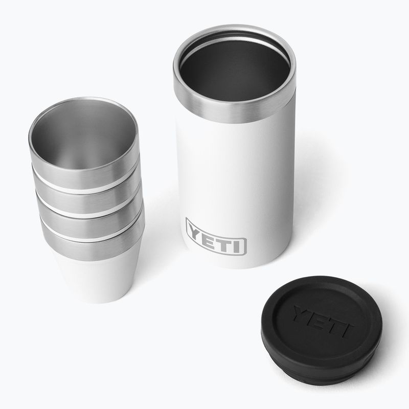 Kieliszki turystyczne YETI Shot 48 ml 4 szt. white 2