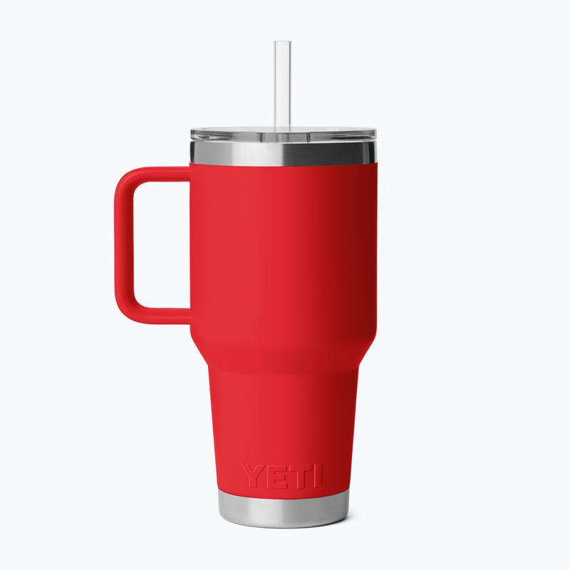 Kubek termiczny YETI Rambler Straw 1000 ml rescue red 2