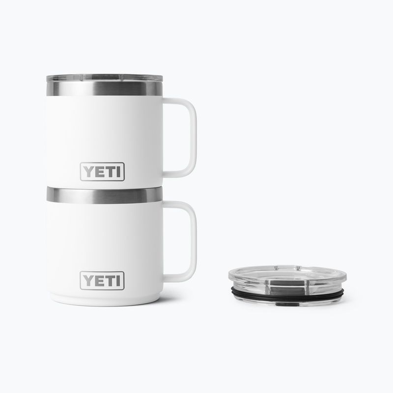 Kubek termiczny YETI Rambler CL 414 ml white 4