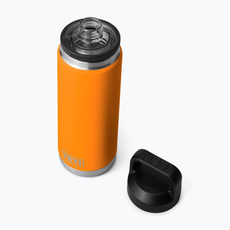 Termos YETI Rambler Chug 760 ml king crab orange 4